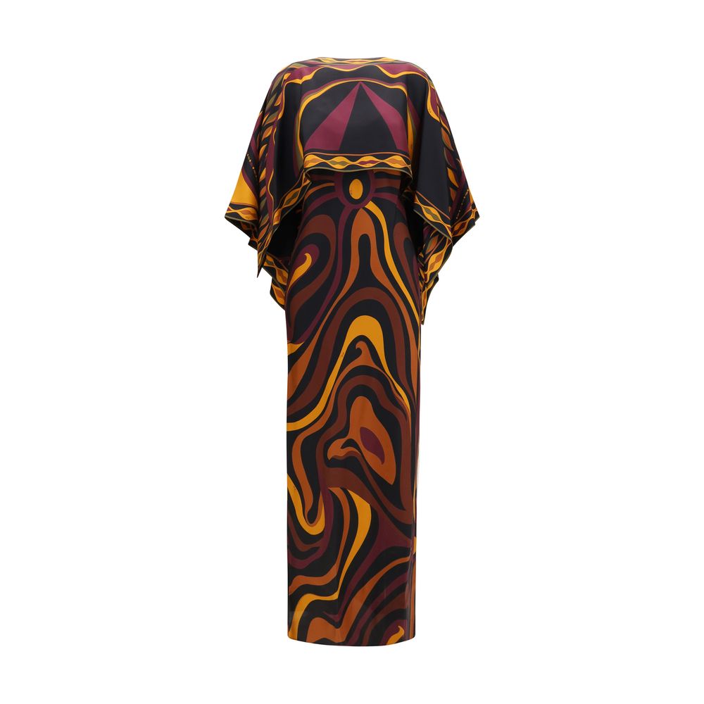 Emilio Pucci Multicolor Silk Casual Dress