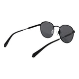 Polaroid Black Stainless Steel Sunglasses
