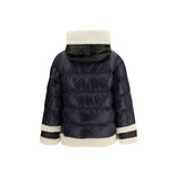 Peuterey Blue Polyamide Full-Length Jacket