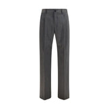 Valentino Garavani Gray Wool Oves Aries Dress Pants