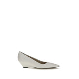 The Row White Lamb Ovis Aries Platform Pumps