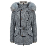Mr&Mrs Italy Light Blue Cotton Women's Jacket