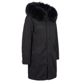 Mr&Mrs Italy Black Cotton Women Jacket