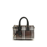 Burberry Brown Cotton Handbag