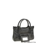 Balenciaga Gray Lamb Ovis Aries Shoulder Bag
