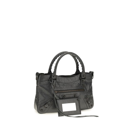 Balenciaga Gray Lamb Ovis Aries Shoulder Bag