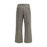 Golden Goose Bicolor Cotton Casual Pants