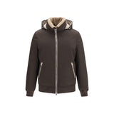 Brunello Cucinelli Brown Polyamide Bomber