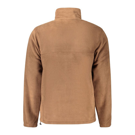 Columbia Brown Polyester Men Sweatshirt