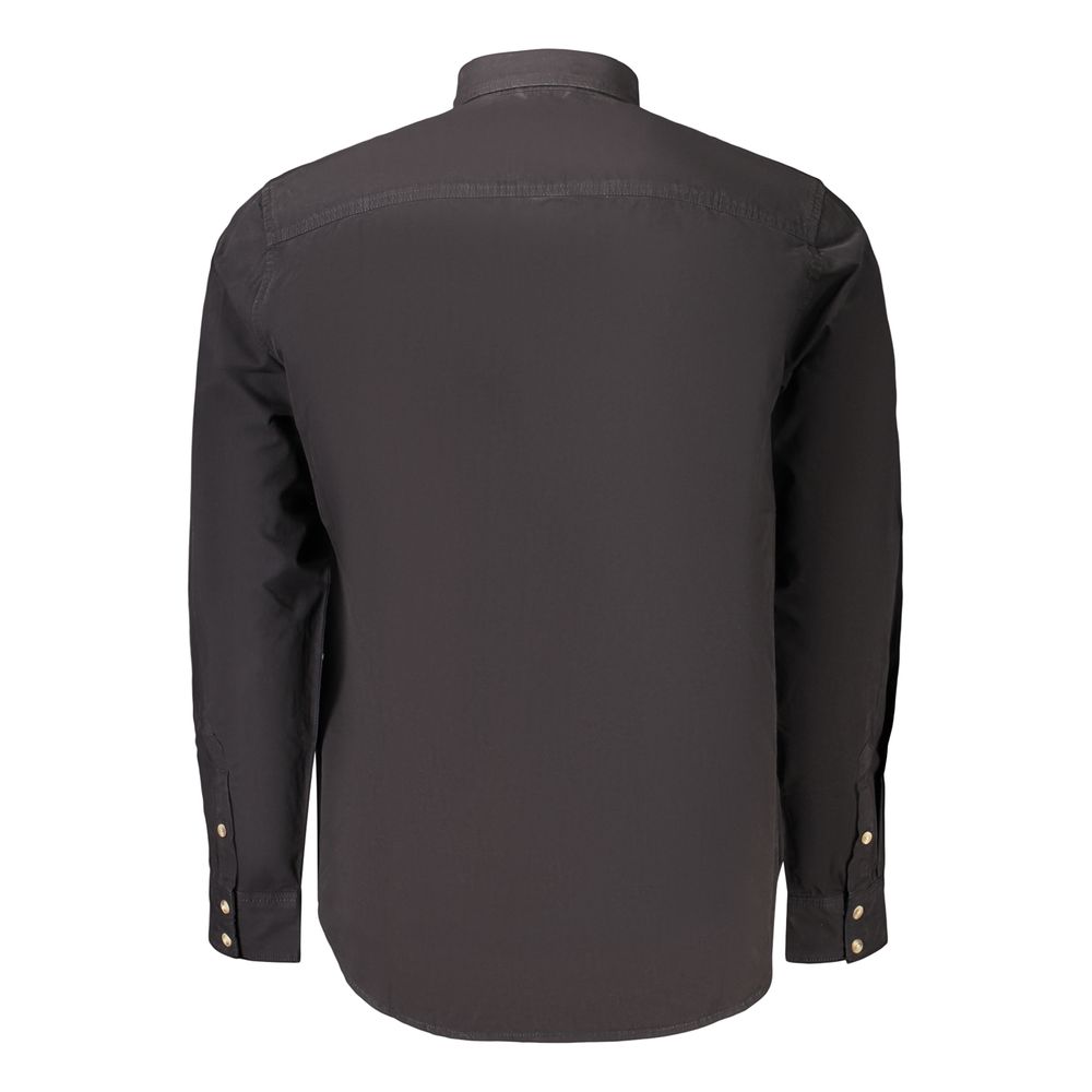 Guess Jeans Black Cotton Men's Shirt