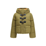 Ganni Bicolor Nylon Full-Length Jacket