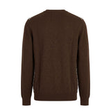 Roberto Pepe Luxury Brown Wool Men Sweater