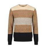 Roberto Pepe Luxury Beige Wool Men Sweater