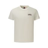 Tommy Hilfiger White Cotton Mens T-Shirt