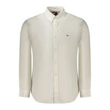 Tommy Hilfiger White Cotton Men's Shirt
