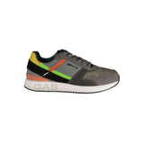 Gas Grigio Polyurethane Uomo Sneaker