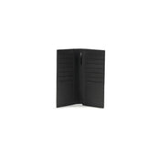 Saint Laurent Black Calf Leather Bos Taurus Wallet