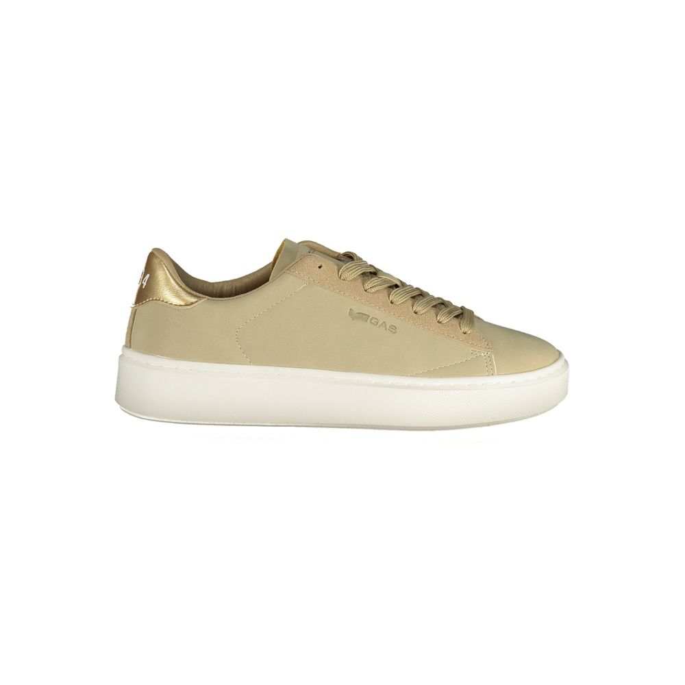 Gas Beige Polyurethane Women's Sneaker