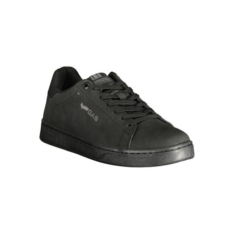 Gas Black Polyurethane Men's Sneaker