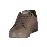 Gas Brown Polyurethane Mens Sneaker