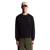 Lyle & Scott Black Cotton Sweatshirt