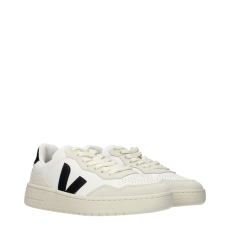 Veja White Leather Sneakers