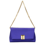 Tom Ford Purple Satin Clutch Bag