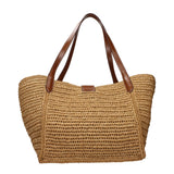 Tom Ford Beige Raffia Shoulder Bag