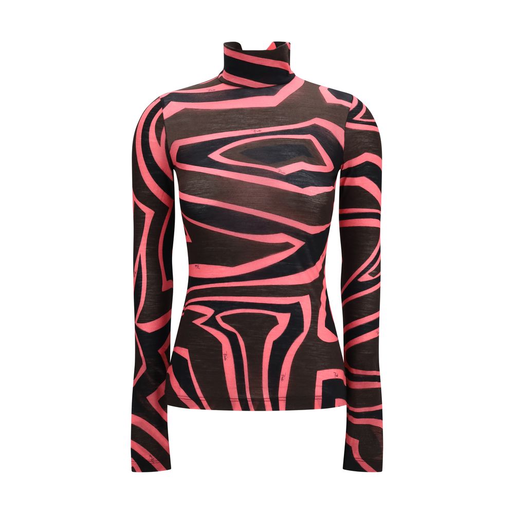 Emilio Pucci Multicolor Wool Oves Aries Shirt