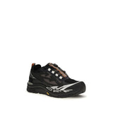 Off-White Black Polyester Athletic Sneakers