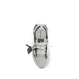 Off-White Multicolor Fabric Athletic Sneakers