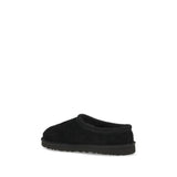 UGG Black Suede Leather Mules