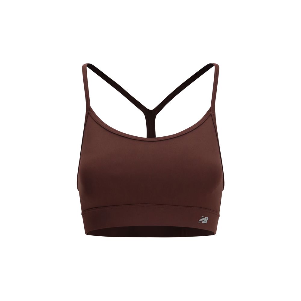 New Balance Bordeaux Recycled Polyester Sport Bra