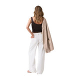 Guess White Cotton Casual Pants