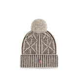 Moncler Grenoble Gray Alpaca Vicugna Pacos Beanie