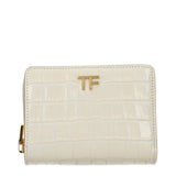 Tom Ford Beige Leather Wallet