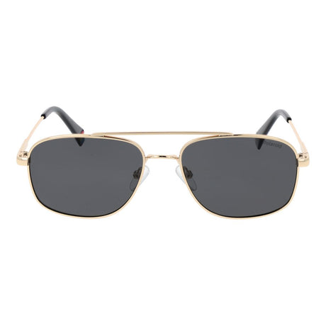 Polaroid Gold Metal Sunglasses