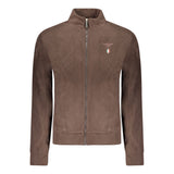 Accademia Militare Brown Polyester Men's Sweatshirt