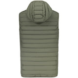 Accademia Militare Green Polyester Sleeveless Jacket