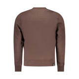 Accademia Militare Brown Cotton Sweatshirt