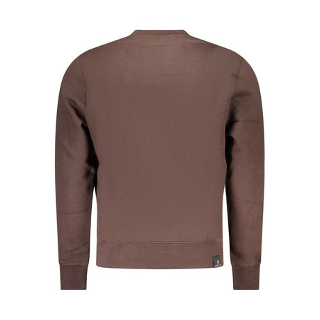 Accademia Militare Brown Cotton Men's Sweatshirt