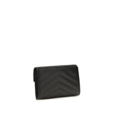 Saint Laurent Black Lamb Ovis Aries Wallet