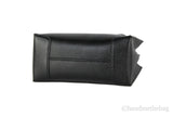 Michael Kors Mercer Medium Leather Messenger Crossbody Handbag (Black Solid)