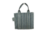 Marc Jacobs The Monogram Mini Tote Canvas Crossbody Bag