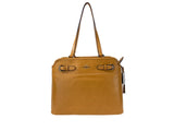 COACH Coach Easton Brown Leather Tote Bag