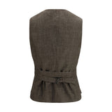 Brunello Cucinelli Brown Linen Blazer