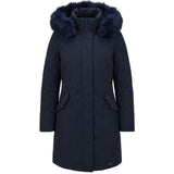 Baldinini Trend Blue Nylon Women Jacket