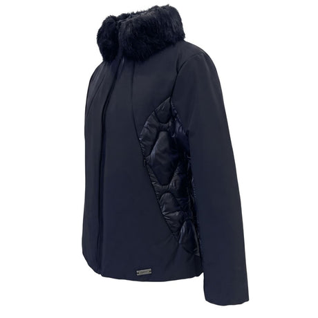 Baldinini Trend Blue Nylon Women Jacket