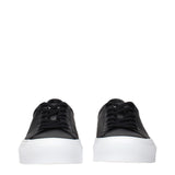 Givenchy Black Leather Low Top Sneakers