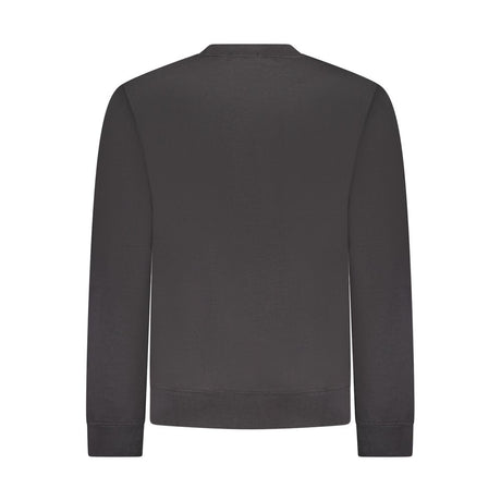 Calvin Klein Black Cotton Menswear Sweatshirt